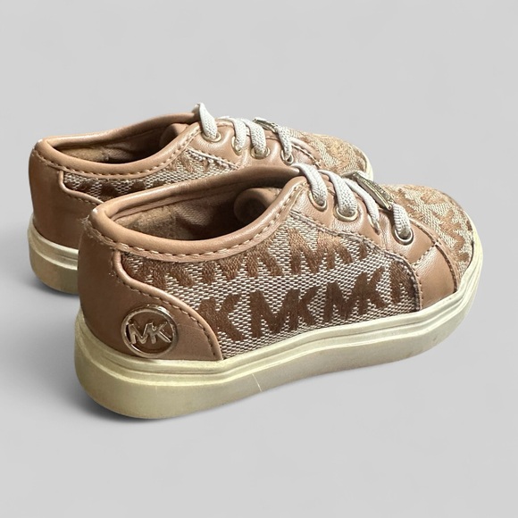 Michael Kors All over Logo Sneakers Shoes Infant Toddler 6 (6C) - Picture 1 of 6